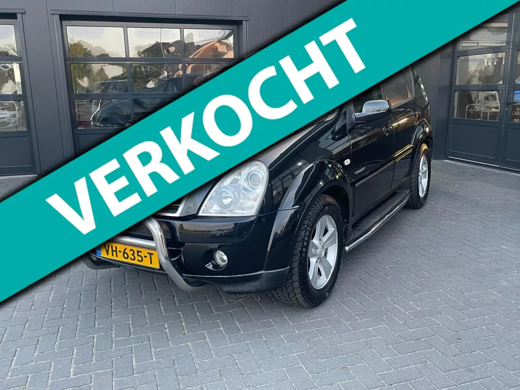 SsangYong Rexton RX 270 XVT | Grijs kenteken | 3200 kg Trekgewicht | 186Pk | Full options